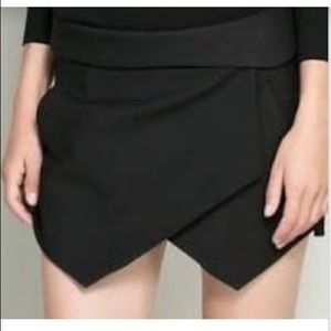 Zara asymmetrical mini skort